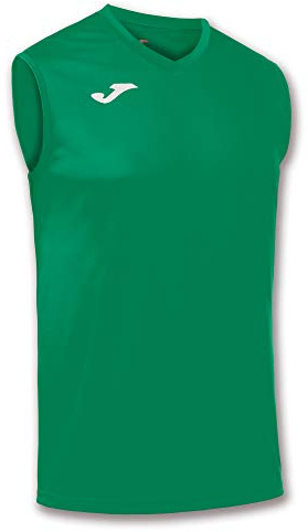 Joma - Camiseta Deportiva Sin Manga Hombre - Ligera y Transpirable Ideal para Todo Tipo de Deporte, Combi, Rojo, L