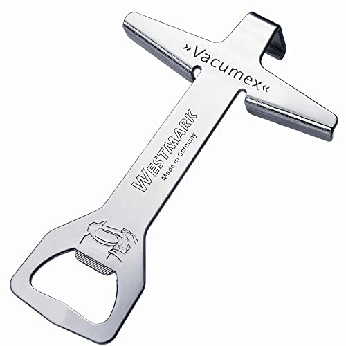 Westmark 105-62270 Schraubdeckelöffner Vacumex, Chrome