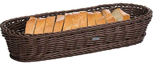 Saleen 2038886 Corbeille à baguette ca. 40x16x8 cm en marron