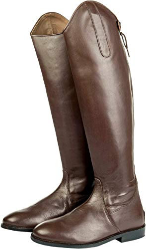 HKM Italy Lang/Schmale Weite Botas de Equitación, Hombre, Marrón, 36 EU