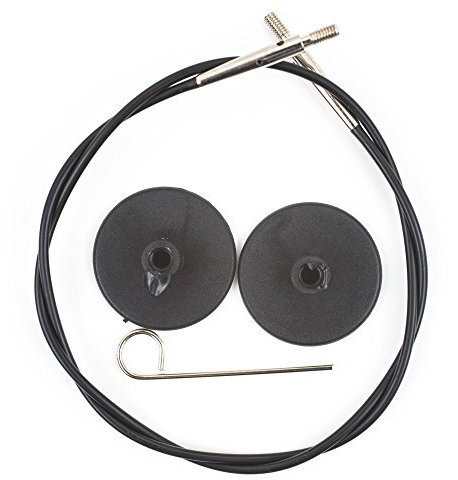 KnitPro KP10522 80 cm Interchangeable Cable, Black