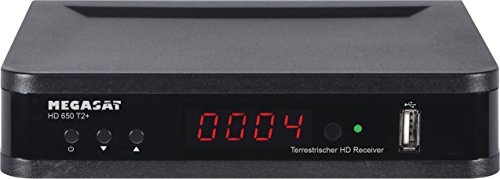 Megasat DVB-T-Receiver HD 650 T2+, 12 / 230 Volt