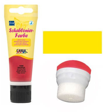 KREUL 74402 3D-Acrylfarbe, glänzend, Gelb, 75 ml. Home Design