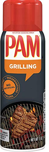 PAM No-Stick Cooking Oil Spray for Grilling 5 oz (Pack of 12)