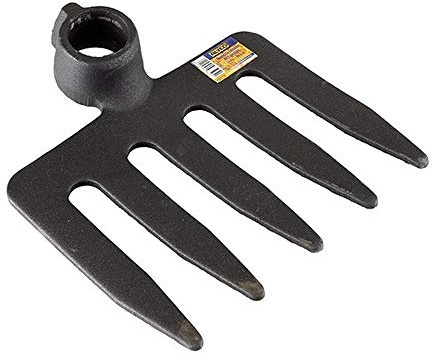 Alyco - Rastrillo Forjado de 5 Púas, 200 x 160 mm - 198505