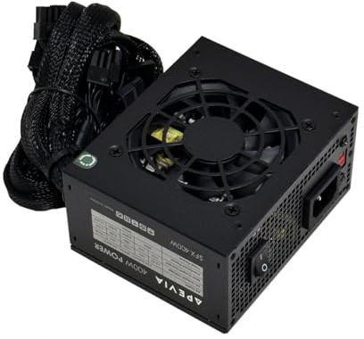 APEVIA SFX-AP400W Mini ITX Solution/Micro ATX/SFX 400W Fuente de alimentación