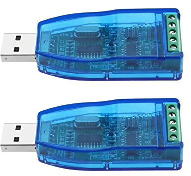 Create idea 2 x USB 2.0 auf RS485 Serial Port Male Converter Ersatz kompatibel mit Windows 7 8 10 XP kompatibel mit Mac USB 2.0 auf RS485 Adapter