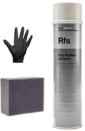 Veteranicar Koch Chemie Kcu- Reifenschaum Reinigungs und Pflegeschaum 600ml Set (3-Teilig)