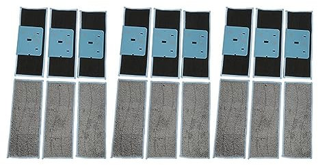 GORMEL 18er-Pack waschbare Nasswischpads, kompatibel mit Irobot Braava Jet M6, Ersatzzubehör, Wischtuch