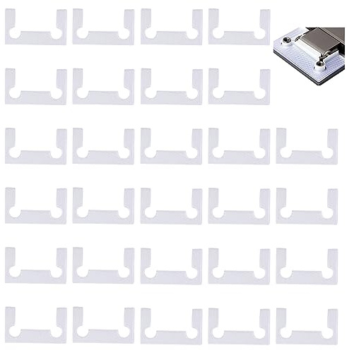 UFURMATE Dichtung Ersatz Kit für Scharniere, 28PCS Transparent Anti-Rutsch-Dichtung, Kunststoff, Gebürstet, Einzigartiges Design