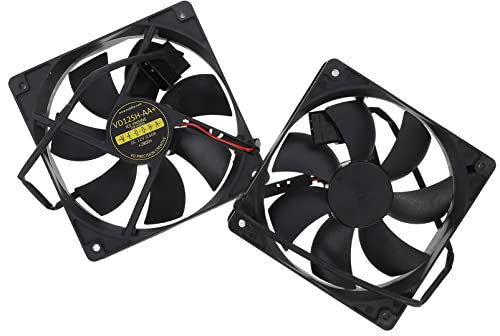 HEMOTON Silent Computer Case Fan Double Bearing Cooler Cooling Fan for Computer Large Air Volume