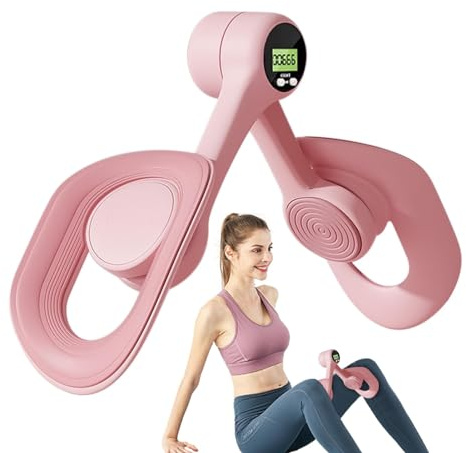 Hüfttrainingsgerät, Innenschenkel-Trainingsgerät - Beckenboden-Trainingsgeräte,Beckenboden- und Beintraining, Gerät für die Außenseite der Oberschenkel, ergonomisches Design, 360-Grad-Drehung für die