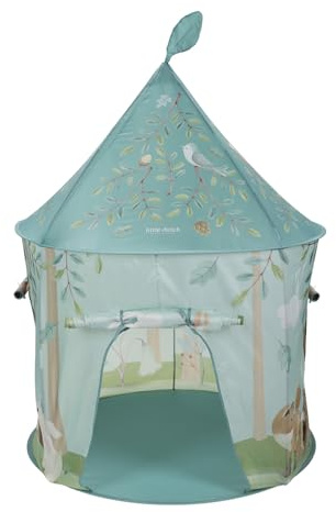 Little Dutch Spielzelt Pop-up Kinderzelt Spielhaus Zelt für Kinder blau - Forest Friends