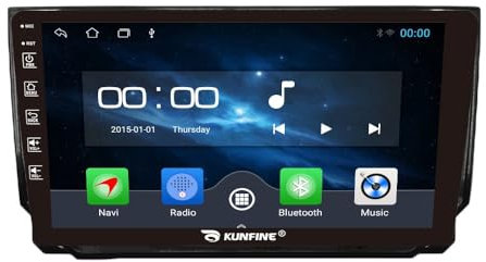 Quad Core 4G+64G Car CarPlay Android Auto 9 IPS Display Navigation Stereoanlage Touchscreen Haupteinheit Pad Tablet Rückfahrkamera GPS Radio Media Player für Seat Ibiza Arona 2018-2021