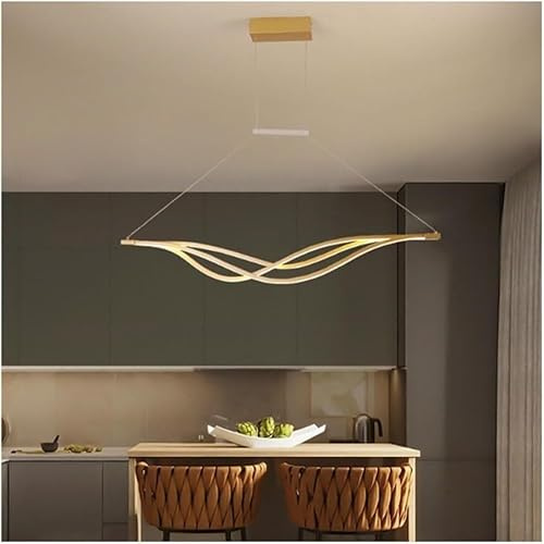 Lámpara de araña, luminarias de suspensión LED, luminarias Colgantes de 3000-6500 K, lámpara Colgante de Aluminio, lámpara de araña LED Moderna, iluminación Interior Sencilla,candelabros