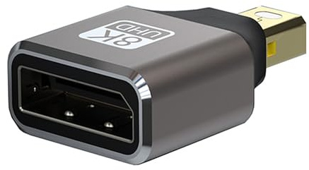 GMBYLBY Câble DisplayPort 8K 1.4 DisplayPort Male/À/Mâle 8K @ 60Hz 4K @ 144Hz Adaptateur Plaqué Or À Vitesse