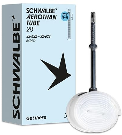 Schwalbe Aerothan Schlauch – Fahrradschläuche für Urban, MTB, Race und Touring Fahrräder – Fahrradschlauch aus TPU – Made in Germany