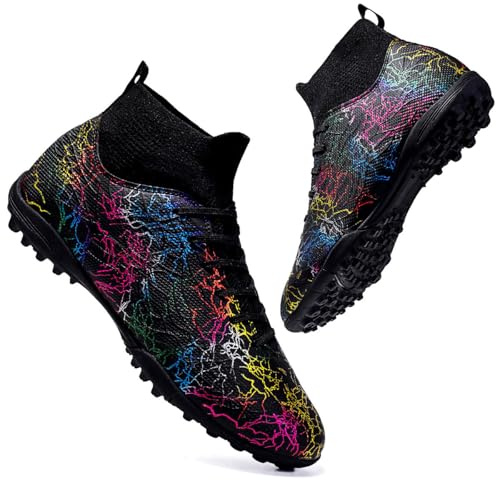 clofab Fussballschuhe Damen Herren Kunstrasen Turf Fußballschuhe Jugend Hallenschuhe Ground Outdoor Sportschuhe Für AG FG TF Fußball Trainingsschuhe