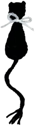 Häkeln Katze Lesezeichen Tier Häkeln Buch Marker Lesen Zubehör Ästhetische Lesezeichen Gestrickte Lesen Seitenmarker für Männer Frauen