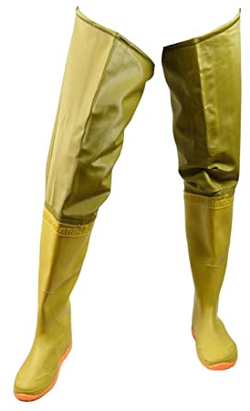 Zxpjkyu Stivali Da Pesca, Stivali Da Pesca Impermeabili Antiscivolo con Fibbia, Stivali Da Fiume per Uomini E Donne, Pantaloni Da Pesca per Lavori di