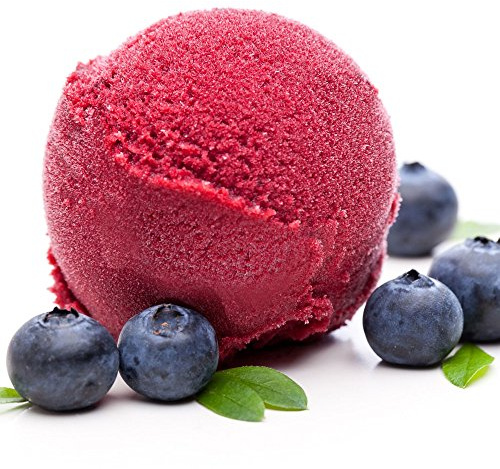 Heidelbeer Geschmack 1 Kg Gino Gelati Eispulver für Speiseeis Softeispulver Speiseeispulver