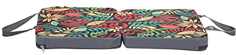 Kneeling Pad for Gardening Kneeling Mat Memory Foam Gardening Kneeling Pad Cushion Foldable Knee Pad with Handles Kneeling Pad Waterproof Indoor/outdoor Use(Gray color stitching)