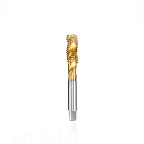 NEFLUM Gewindebohrer Aus HSS-Stahl, Titanbeschichteter Spiralgewindebohrer Mit Metrischem Gewinde M8M9M10M11M12M14M15-M24*0,5 * 0,75 * 1,5 Maschinengewindebohrer,M24X1