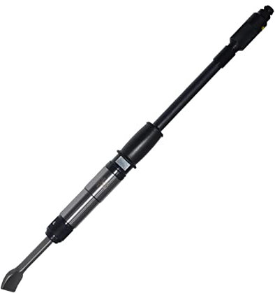 Kit de marteau pneumatique Marteau-piqueur droit étendu de 29 pouces marteau à burin pneumatique longue portée carrelage de peinture de sol et grattoir mince