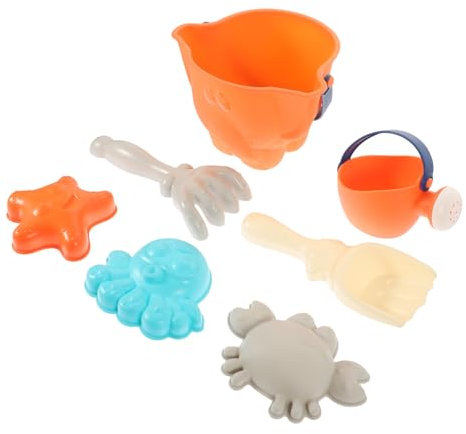 Alasum 1satz Strandspielzeug Teiliges Sandspielzeug Für Junge Mädchen Leichtes Und Tragbares Spielzeug Für Strand Und Sandkasten Fördert Kreativität Und Fantasie