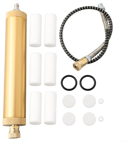 Oniissy 30Mpa 4500PSI Compr Separatore di Acqua Olio Filtro Pompa Ad Alta Pressione,Pompa Compressore D'aria Filtro Olio Separatore D'acqua Umidità Trappola Acqua,Attrezzature Accessori per fucili ad