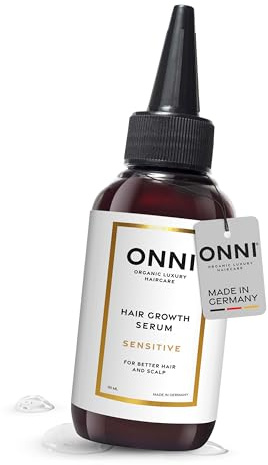 ONNI – SENSITIVE Haarserum Haarwachstum 100ml Reisegröße – Sanfte Haarpflege mit Follicusan & Koffein – Hair Growth Serum stärkt Haarstruktur & Haardichte – silikon-, paraben- & sulfatfrei