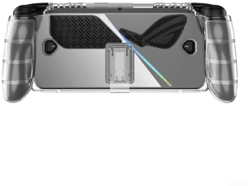 Schutzhülle für ROG für Xbox Ally-X, für TPU Soft Protector Cover Shell mit Ständer für 7 Zoll Konsole zum Betrachten der Hände mit Zugriff auf alle Tasten