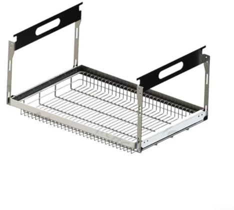 Folding Aluminium Storage Rack Hanger for IGT Table 2‑Unit, Camping Organizing Kitchen Organiser for Outdoor Picnic, RV BBQ