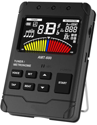 Stimmgerät für Blasinstrumente mit LED-Display, Fast-Clip-Design und Multi-Instrumenten-Kalibrierung für Profis, schnell installierbares Stimmgerät für Messing- und Holzblasinstrumente
