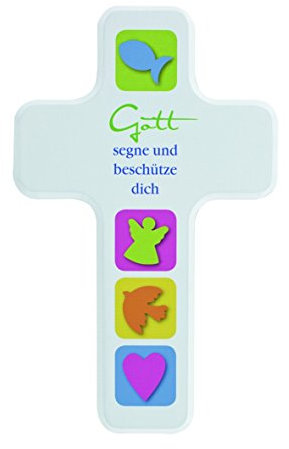 Gott segne und beschütze dich: Holzkreuz