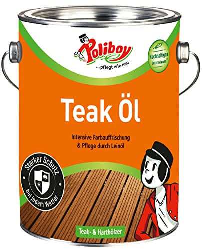 POLIBOY Huile de Teck 2,5l - Made in Germany