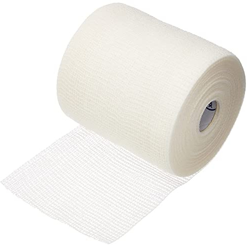 GIMA - Benda elastica coesiva, priva di lattice, 4m x 10 cm, confezione da 10, 59202