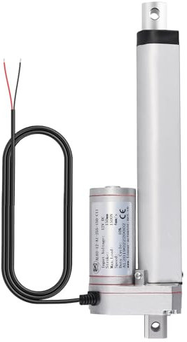 Justech 150mm Linear Actuator Motor DC 12V 1500N for Auto Car RV Electric Door Opener Vehicles Vessels Cargo TV Lift Tables Massage Beds Electric Beds Medical Chairs Electric Equipment Camera Frames