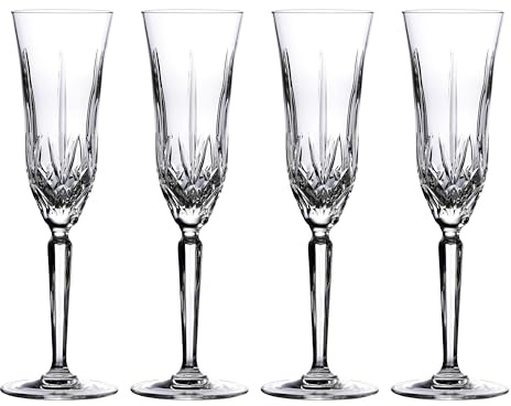 Waterford Marquis Maxwell 40033790 Flute, Set of 4, 210ml, Crystal