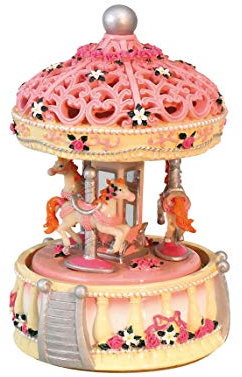Spieluhrenwelt MMM GmbH, 857909 Spieluhr Rosa Karussell