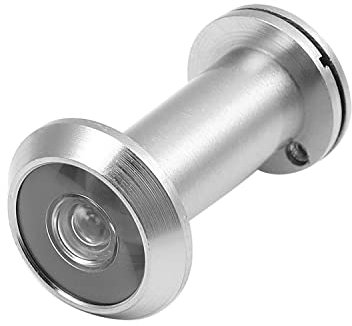 Othmro Judas de Porte de Sécurité en Métal à 200 Degrés - Diamètre 14 mm Avec Cache d'Intimité Rotatif - Pour Portes 35-60 mm d'Épaisseur - Durable Pour Maison, Bureau, Hôtel