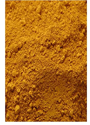 Cosméticos grado amarillo óxido de hierro polvo para cosméticos y jabón - 50 g