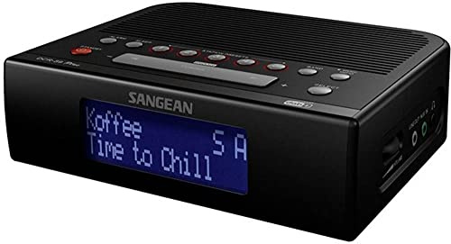 SANGEAN DCR-89+ Black - WECKERRADIO