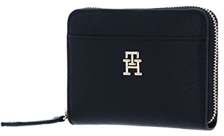 Tommy Hilfiger Damen Portemonnaie Tommy Life Medium Klein, Blau (Space Blue), Einheitsgröße