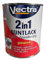 Vectra 2in1 Bunlack Lack + Grundierung Glänzend Wasserbasis innen/außen 0,75 Farbwahl, Farbe:RAL 8011 nußbraun