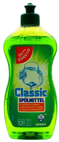 Gut & Günstig Classic Spülmittel mit frischem Apfelduft, 10er Pack (10 x 500ml)