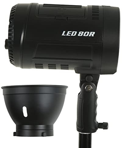 80-W-RGB-LED-Videoleuchte mit APP-Steuerung für Fotobeleuchtung (EU-Stecker 100-240 V)