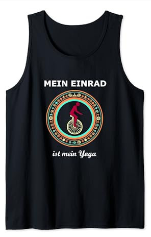 Einrad Einradfahren - Mein Einrad ist mein Yoga Tank Top