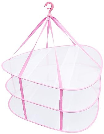 RAPGACBQ 3 Soporte de Secado de Tela Plegable Estante de Ropa Plegable Deshidratador Solar Colgador de Secado de Ropa Interior Colgador de Goteo de Lavandería Rejilla de Secado de Tela Reji