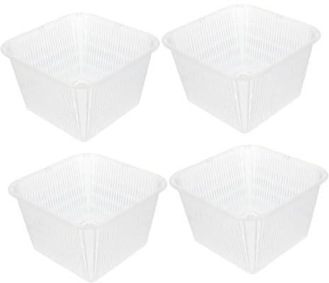 Sosoport 4stücke Hydrokultur Netz Töpfe Körbe Für Pflanzen Anzucht Blumentopf Aus Mesh Net Reusable Hydrokulturtopf